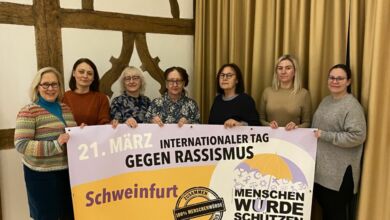 Zeichen gegen Rassismus und Diskriminierung